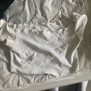 Ardene White Off the Shoulder Top